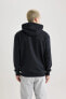 Фото #7 товара Худи Defacto Soft Hooded Regular-Fit Fleece Harka