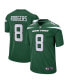 Men's Aaron Rodgers Gotham Green New York Jets Game Jersey