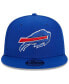Men's and Women's Royal Buffalo Bills The NFL ASL Collection by Love Sign Side Patch 9FIFTY Snapback Hat