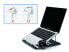 Фото #4 товара Conceptronic THANA ERGO S - Laptop Cooling Stand - Notebook stand - Grey - 39.6 cm (15.6") - 50 kg - 258 mm - 302 mm