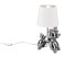 Фото #1 товара Lustige Tischlampe Hundelampe Silber