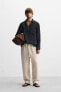 100% LINEN JOGGER WAIST TROUSERS