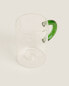 Фото #3 товара Borosilicate glass salt shaker with coloured handle