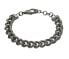 Фото #1 товара Solid black steel bracelet Crank PEAGB0032303