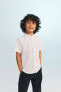 Фото #6 товара Детская рубашка с воротником-стойкой H&M Pamuklu