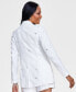 Фото #2 товара Women's Embellished Blazer, Created for Macy's