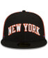 Фото #3 товара Men's Black New York Knicks 2021/22 City Edition Official 59FIFTY Fitted Hat
