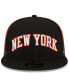 Men's Black New York Knicks 2021/22 City Edition Official 59FIFTY Fitted Hat