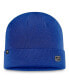 ფოტო #2 პროდუქტის Men's Royal Buffalo Sabres Authentic Pro Cuffed Knit Hat