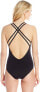 Фото #2 товара CARVE Designs 166972 Womens Beacon Full One Piece Swimsuit Black Size Large
