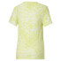 Puma Power Graphic Crew Neck Short Sleeve T-Shirt Womens Yellow Casual Tops 6787