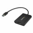 Фото #1 товара USB-адаптер Startech USB32DPES2 Чёрный