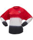 ფოტო #2 პროდუქტის Women's Red, Black New Jersey Devils Ombre Long Sleeve T-shirt