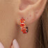 Charming single earrings Fancy Vitamin Orange FVO10