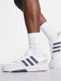 Фото #4 товара adidas Originals Courtic trainers in white and navy