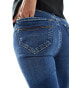 River Island petite sculpt jeans in mid-blue