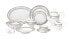 Juliette 57-PC Dinnerware Set, Service for 8