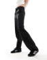 Фото #8 товара JJXX slim black straight leg trouser in black