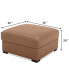 Фото #4 товара Radley 36" Leather Storage Ottoman, Created for Macy's