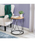 Фото #5 товара Round Side Table With Natural Top