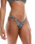 Фото #1 товара New Look scoop brief in zebra print