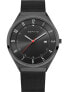 Фото #1 товара Наручные часы Michael Kors Lexington Three-Hand Black Stainless Steel Watch 38mm