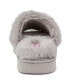 ფოტო #3 პროდუქტის Women's Halo Faux Fur Slip-On Slippers