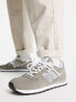 Фото #1 товара Кроссовки New Balance 574 в сером и белом цветах