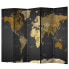 Фото #2 товара Paravent World map on dark background