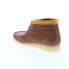 Фото #12 товара Clarks Wallabee Boot 26163074 Mens Brown Suede Lace Up Chukkas Boots