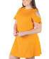 Фото #3 товара Plus Size Ruffle A-line Knee Length Dress