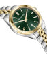 ფოტო #3 პროდუქტის Salvatore Men's Swiss Classic Two-Tone Stainless Steel Bracelet Watch 42mm