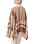 Фото #2 товара J.Mclaughlin Maud Poncho Women's Brown Os