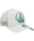 Фото #4 товара Men's Green Seattle Sounders FC Established Patch 9FORTY A-Frame Trucker Adjustable Hat