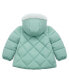 ფოტო #3 პროდუქტის Baby Girls' Soft Lining Hooded Puffer Jacket