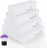 Canvalite Pack of 10 Nail Buffer Purple Nail Care Polishing Block Grit 120 Nail Sanding Blocks with Nail Brush for Nail Polishing Nail Design Buffer for Nails