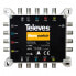 Televes 714905 - 5 Eingänge - 10 Ausgänge - 950 - 2400 MHz - 47 - 862 MHz - 4 dB - 4 dB