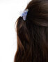 SUI AVA mini hair claw clip in blue