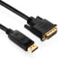 PureLink PI5200-050 - 5 m - DVI-D - DisplayPort - Male - Male - Gold