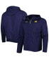 Фото #2 товара Men's Navy Notre Dame Fighting Irish Swoven Performance Full-Zip Jacket