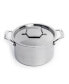 Фото #2 товара Professional 18/10 Stainless Steel Tri-Ply 4 Quart Stockpot with Lid