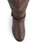 ფოტო #2 პროდუქტის Women's Wide Calf Spokane Studded Knee High Boots