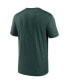 Men's Green Oakland Athletics Big and Tall Icon Legend Performance T-shirt