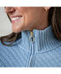 ფოტო #2 პროდუქტის Women's Quilted Half Zip Pullover