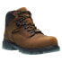 Фото #2 товара Wolverine I-90 EPX WP CarbonMax Mid W10871 Womens Brown Leather Work Boots 11