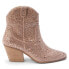 Matisse Harlow Rhinestone Cowboy Booties Womens Pink Casual Boots HARLOW-629 7.5 - фото #1