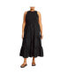 ფოტო #1 პროდუქტის Plus Size Chelsea Mixed Media Dress