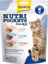 Фото #1 товара Katzenleckerli mit Lachs, Forelle & Shrimps, Nutri Pockets Meeres Mix, 150 g