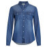 ფოტო #4 პროდუქტის VILA Bista Long Sleeve Denim Shirt