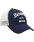 Men's '47 College Navy and White Seattle Seahawks Morgantown Trucker Clean Up Snapback Hat